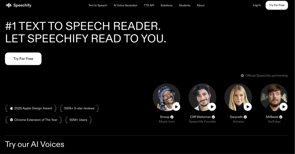 Speechify